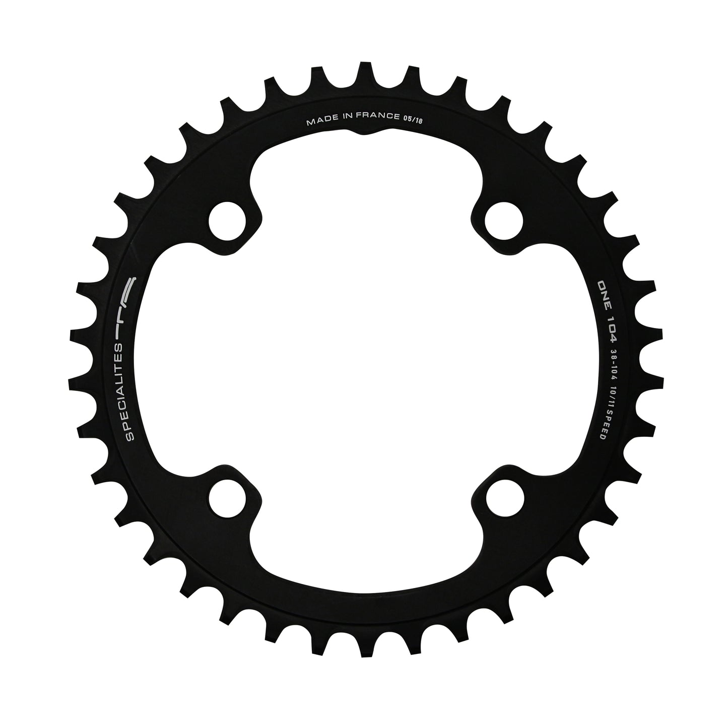 Plateau VTT TA One 4 bras D104 34D mono NW 10-12V