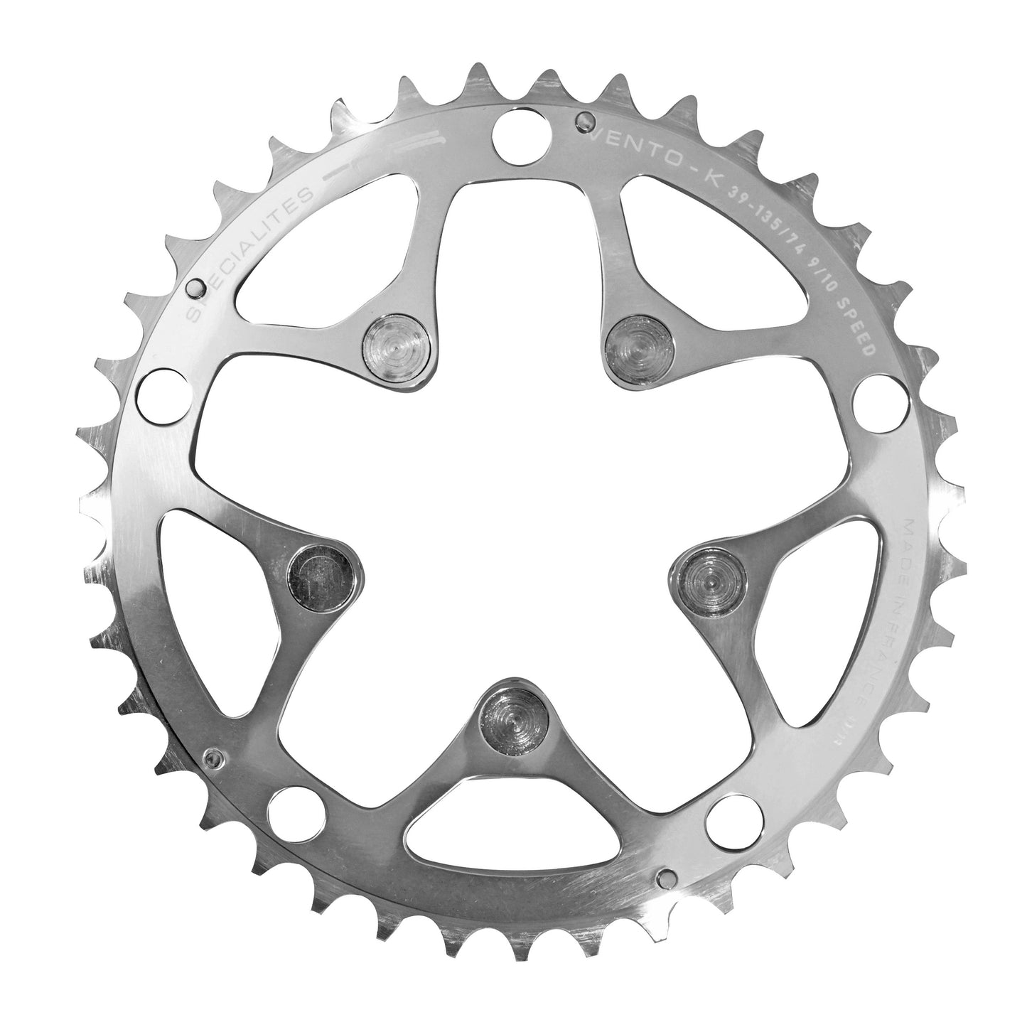 Plateau route TA Vento triple 5 bras D135 39D porteur argent 9-10V