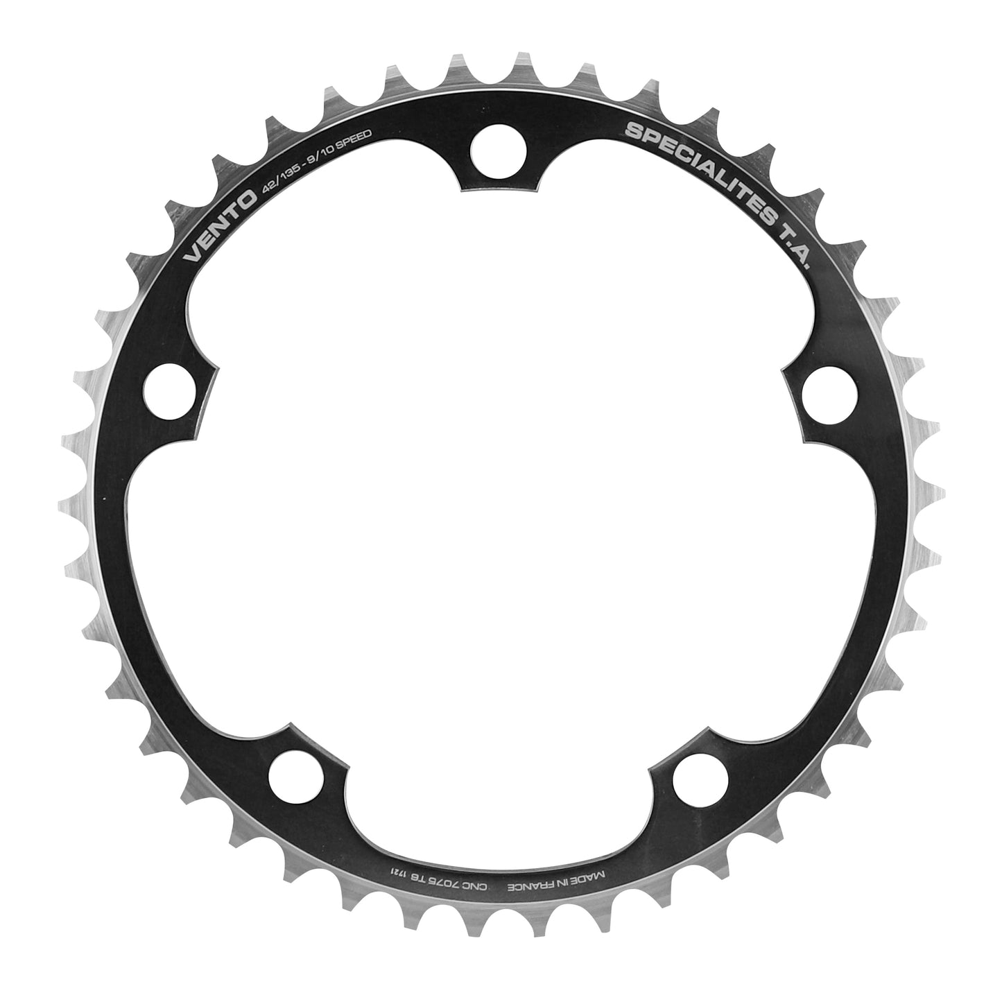 Plateau route TA Vento 5 bras D135 42D int argent 9-10V