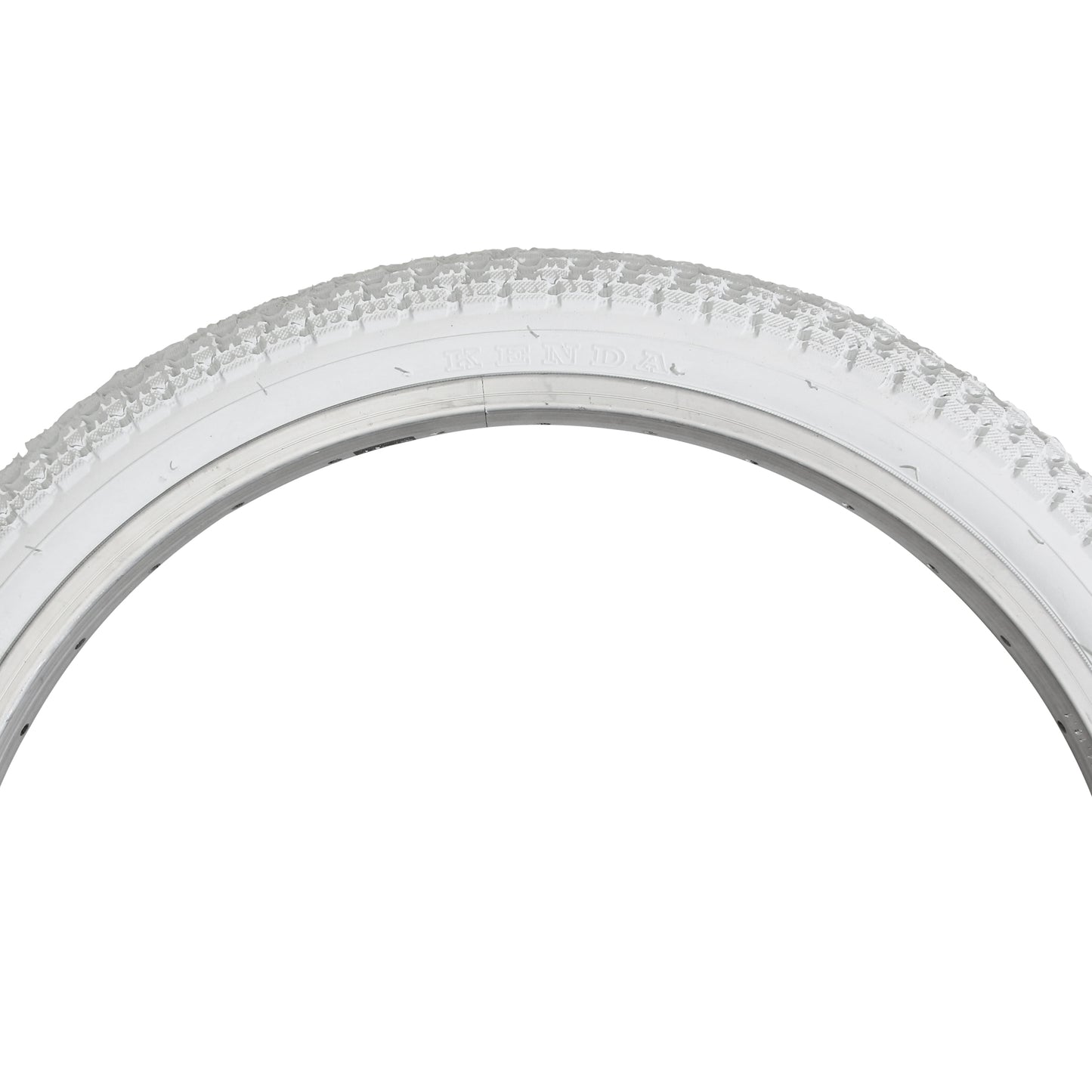 BMX Tire 20 x 1.95 Kenda White TR (50-406)