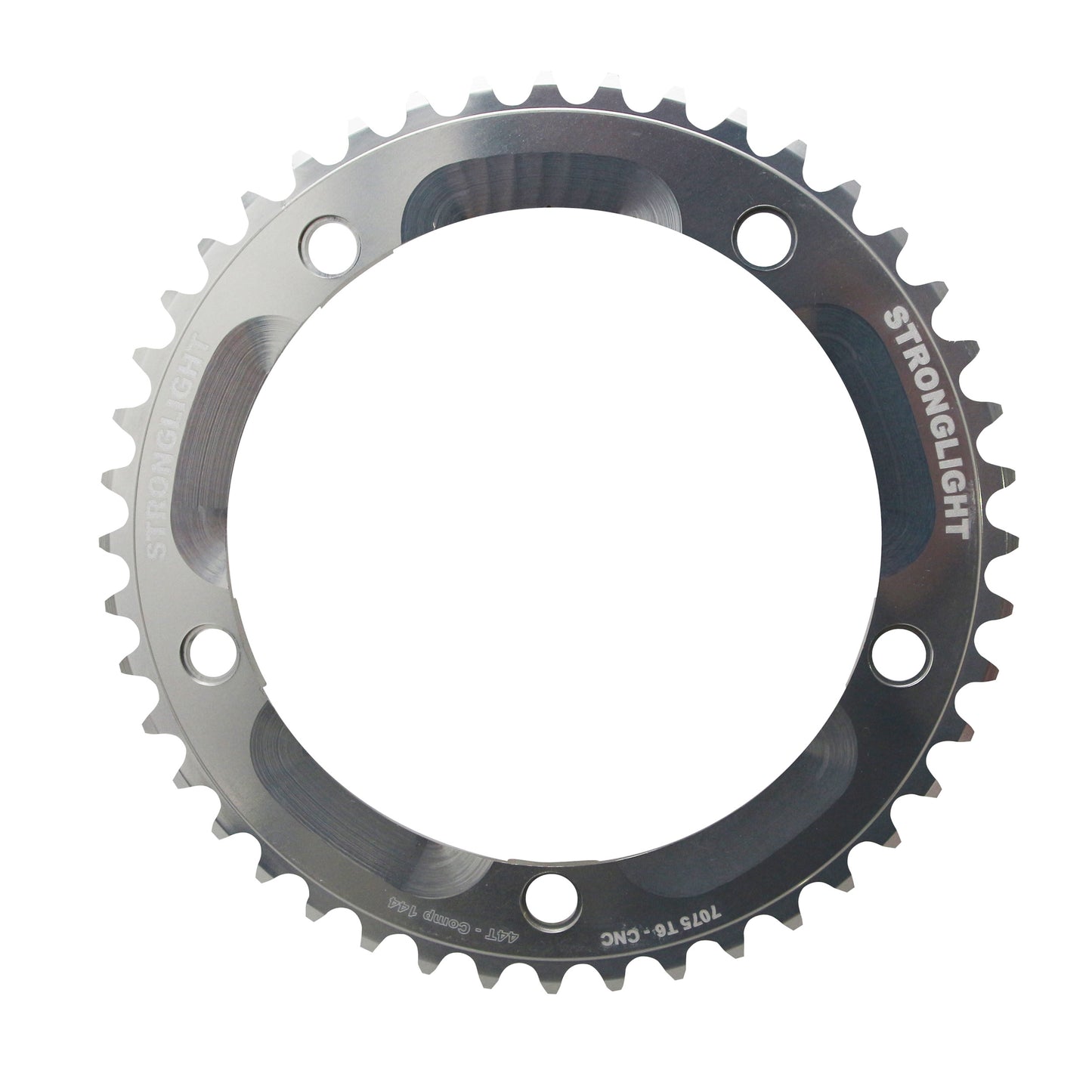 Plateau piste Stronglight 5 bras D144 44D chaîne 3.17