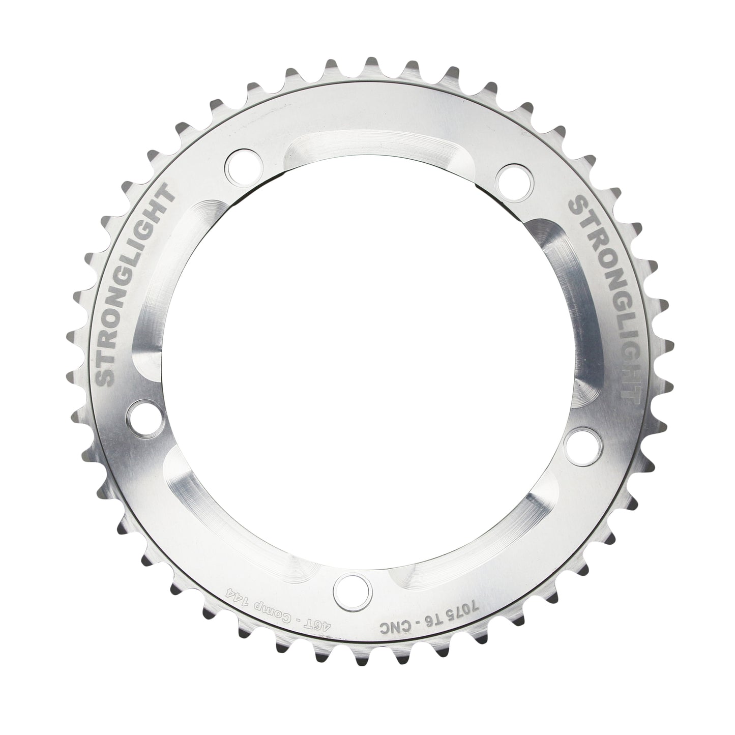 Plateau piste Stronglight 5 bras D144 46D chaîne 3.17