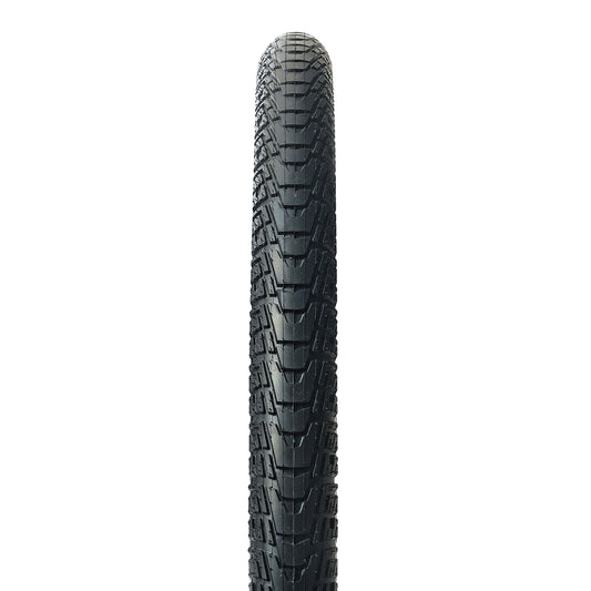 Urban MTB Tyre - E-Bike 27.5 X 1.75 Hutchinson Haussmann Infinity Protect Black TR reinforced 5mm Reflex sidewall (47-584) E-bike approved e50