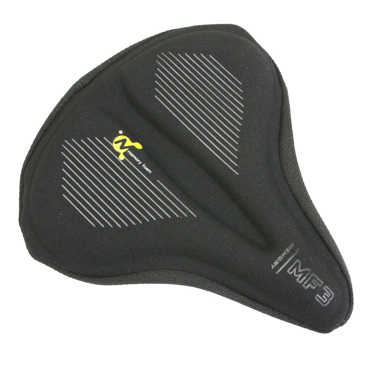 Couvre-selle Newton gel mémoire noir 245x230