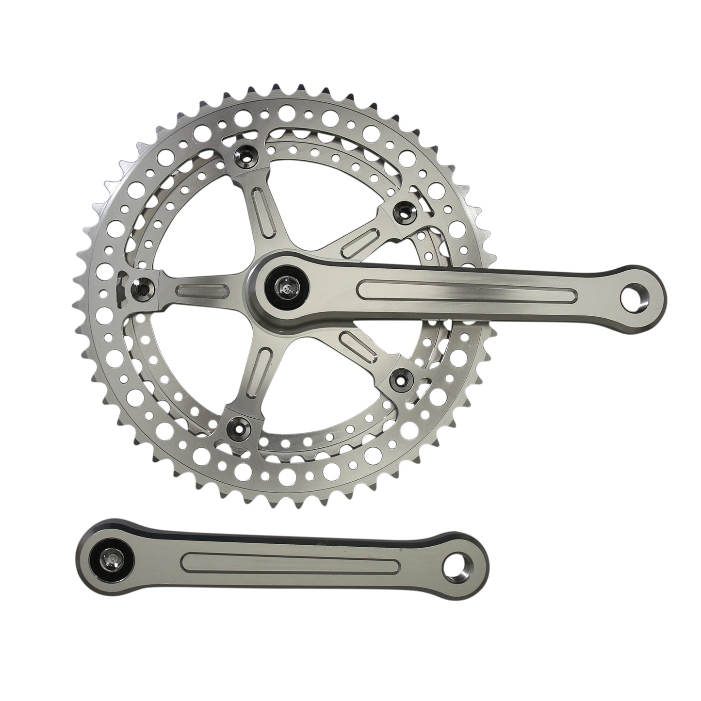 Pédalier route vintage alu forgé 170 52x42