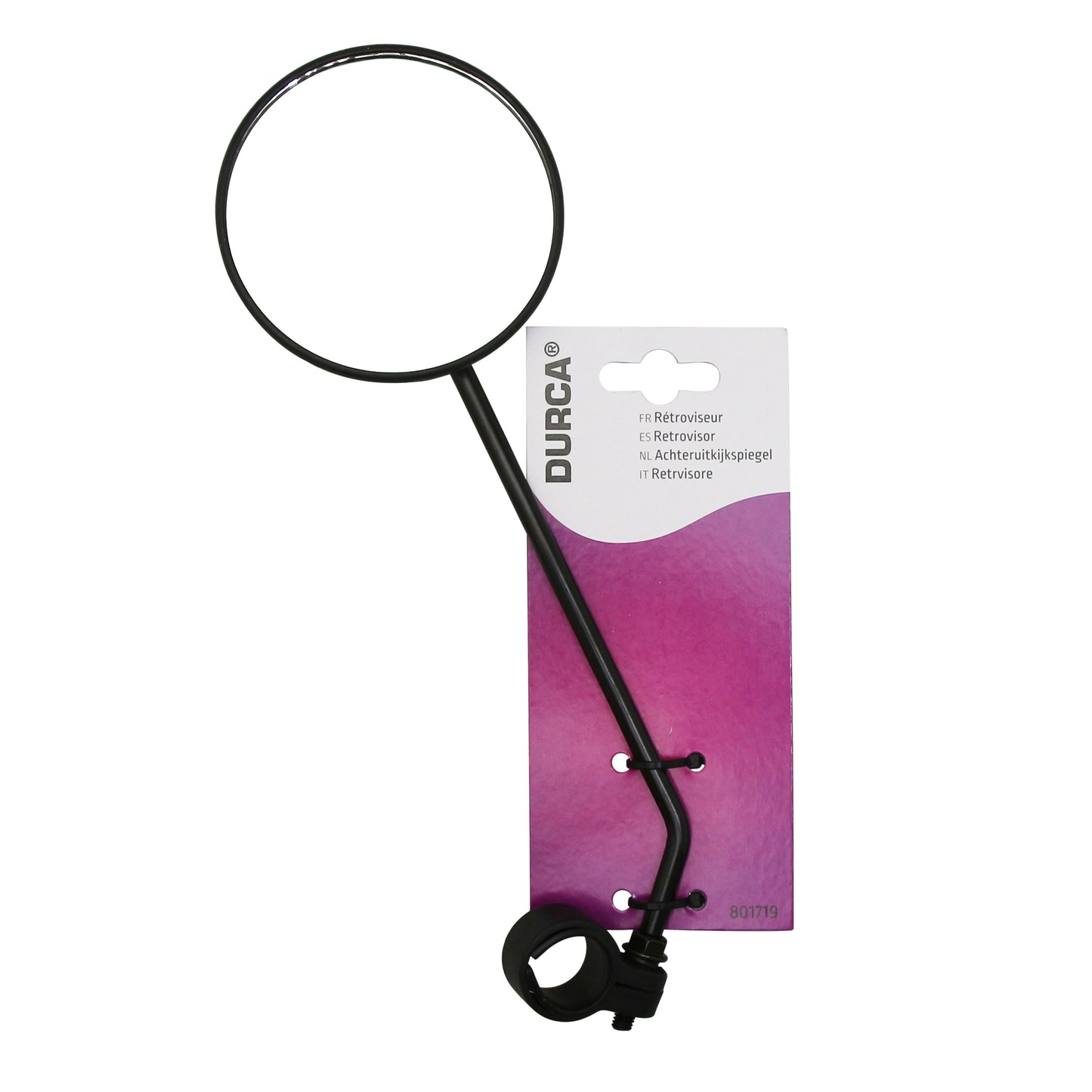 Rétroviseur vélo PCP rond gauche-droit fixation collier