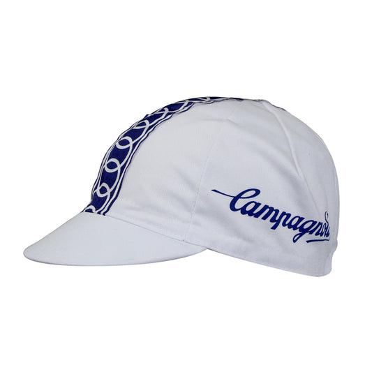 Vintage Gitane Campagnolo white Gist cycling cap