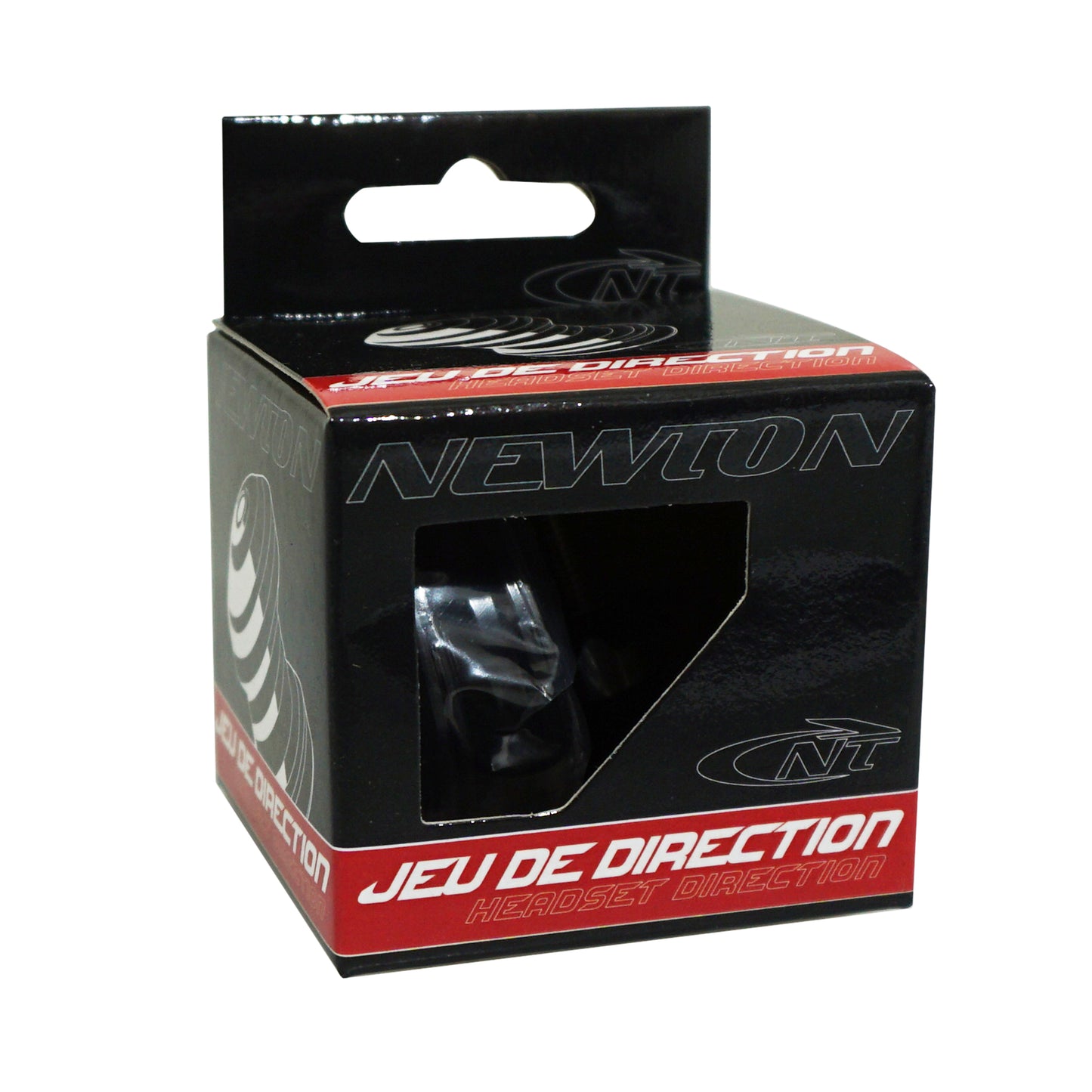 Jeu de direction semi-intégré Newton 1"1/8 ( 44mm) acier noir
