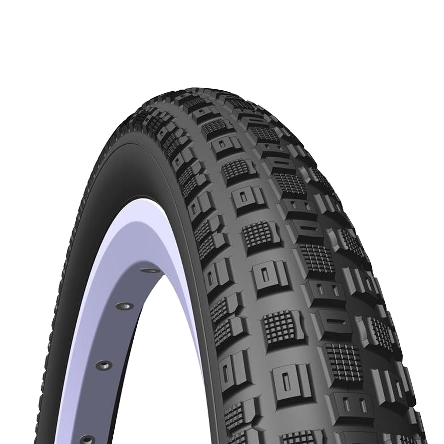 Pneu BMX 16 x 1.75 Rubena X-Caliber Noir TR (47-305)