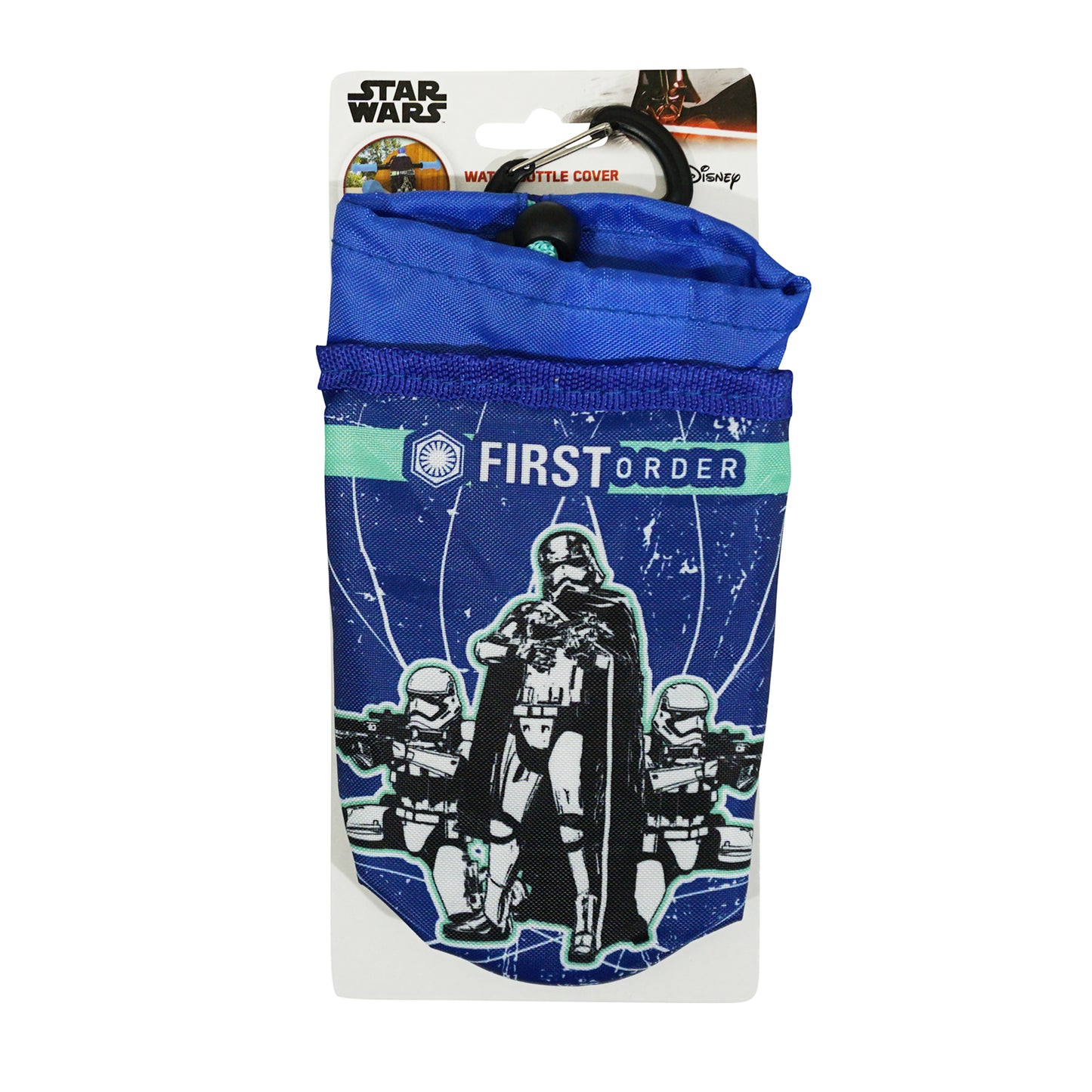 Porte-bidon enfant Disney Star Wars bleu fixation cintre velcro