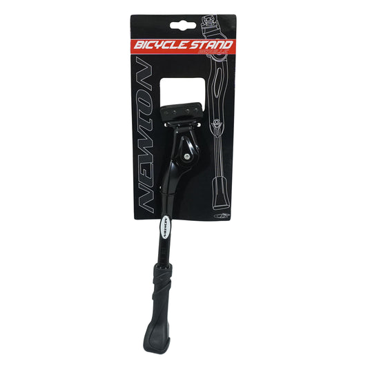 Newton Rear Side Kickstand 26-29'' for E-Bikes, Black, Adjustable, 2-Bolt Chainstay Mount, 18-40mm Spacing - Designed for Heavy and Electric Bicycles