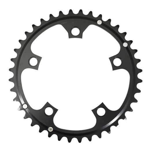 Plateau route Stronglight Dural D110 36D int Shimano noir 8-9V