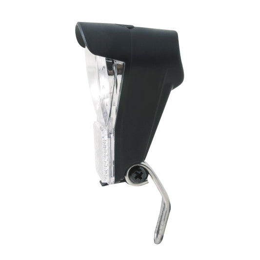 Eclairage vélo à pile avant sur fourche Spanninga galeo xb 43mm noir