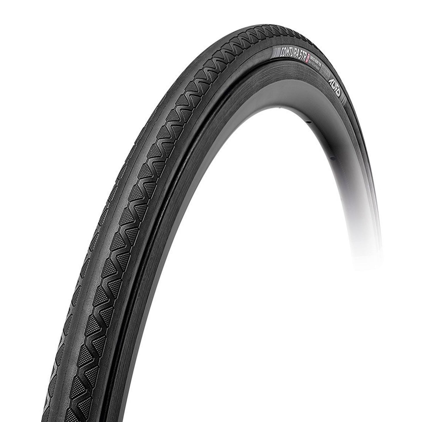 Road Tire 700 X 28 Tufo Comtura 5TR Black Tubeless Ready TS (28-622)