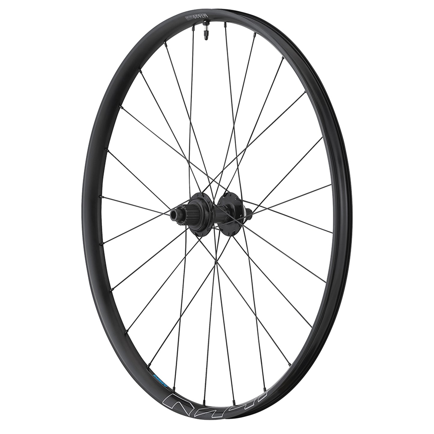 Rear 27.5" Disc MTB Wheel Shimano MT620 Boost Tubeless Centerlock Black