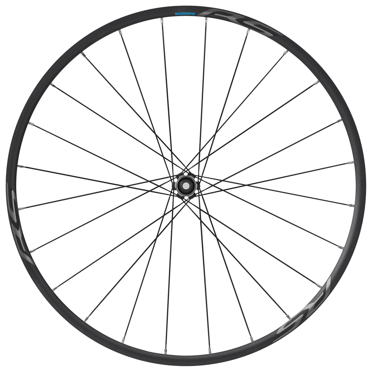 700c Shimano RS370 front centerlock tubeless-ready disc road wheel