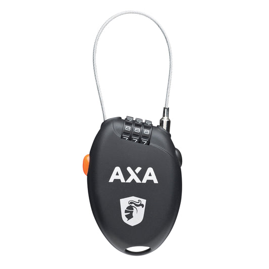 Antivol vélo câble à combinaison Axa roll noir l750 mm diam 1.6 mm
