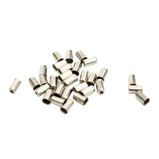 Embout de gaine frein 5 mm - long 11 mm métal (boite de 200) -Fibrax-
