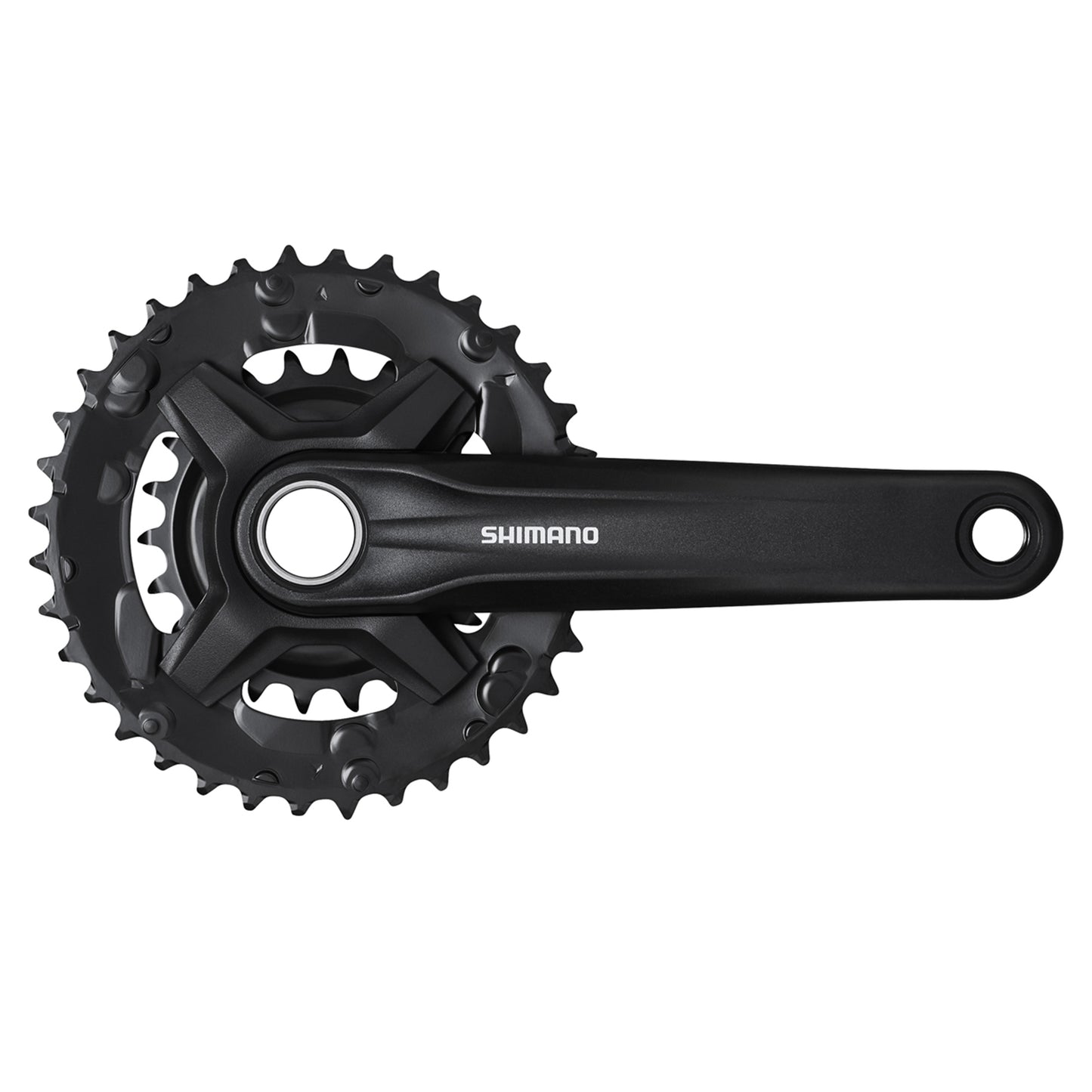 Pédalier VTT Shimano MT210 noir 170 36x22 Boost axe intégré