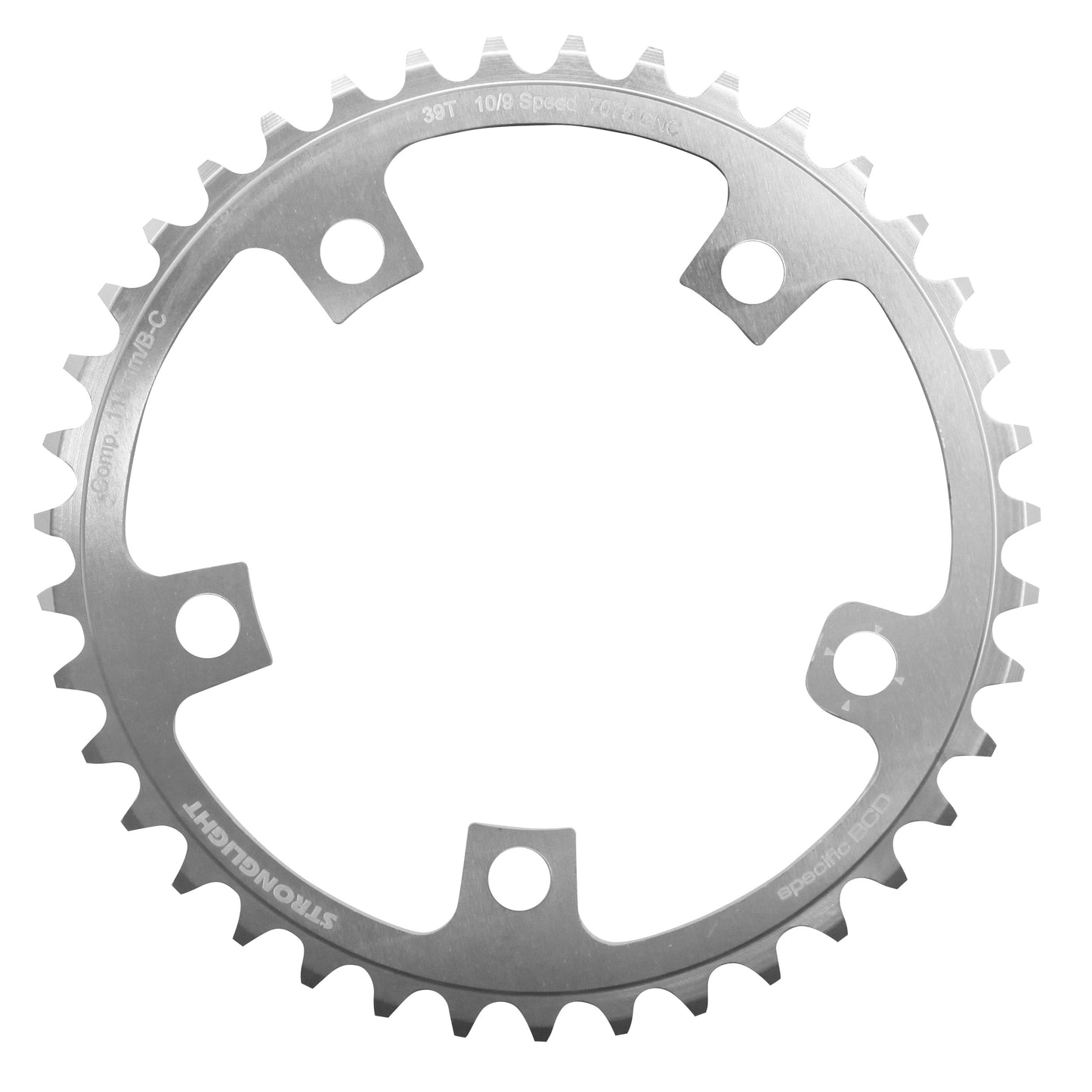 Plateau route Stronglight UltraTorque D110 39D int Campagnolo 10V