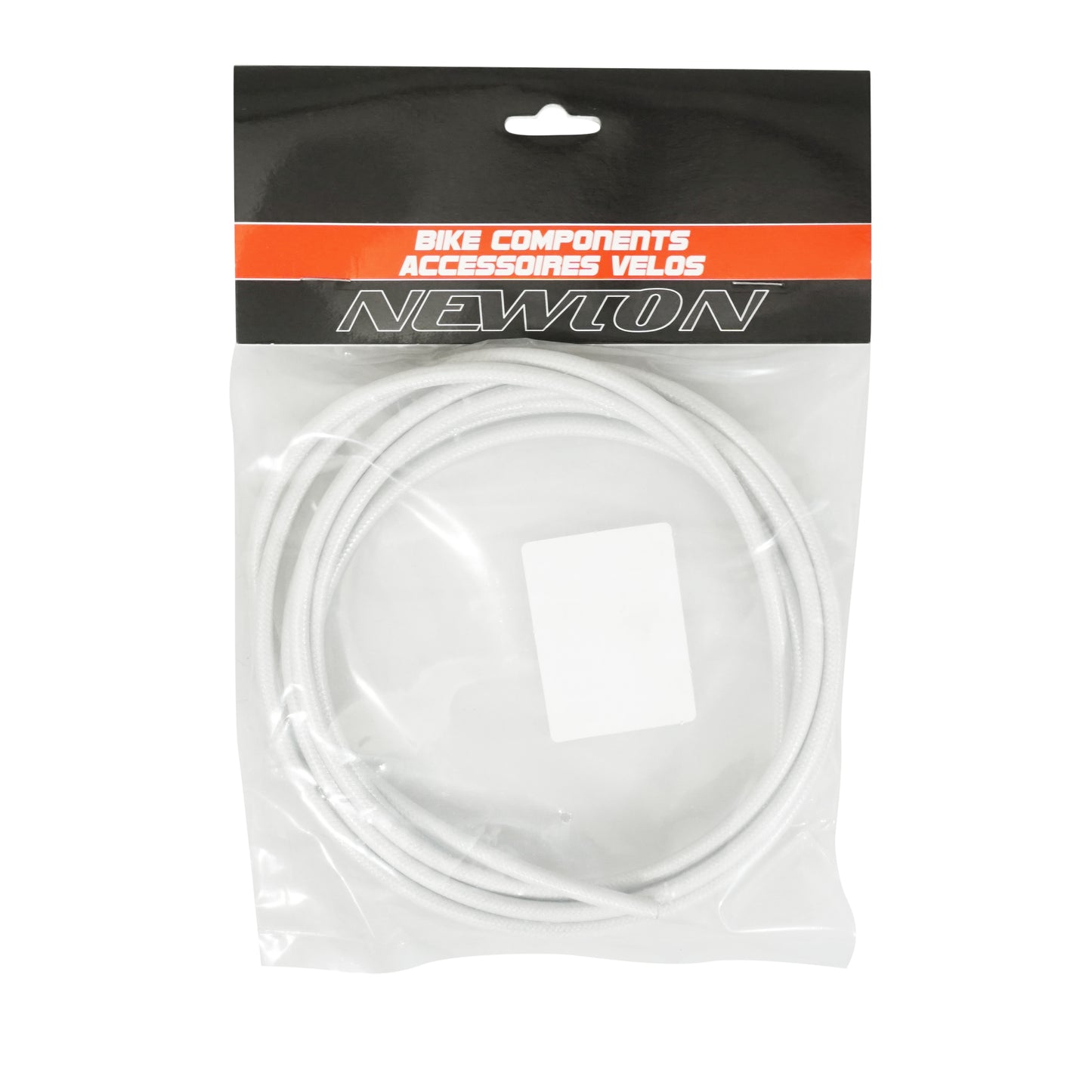 Brakco reinforced universal aviation type disc brake hose - hydraulic hose White