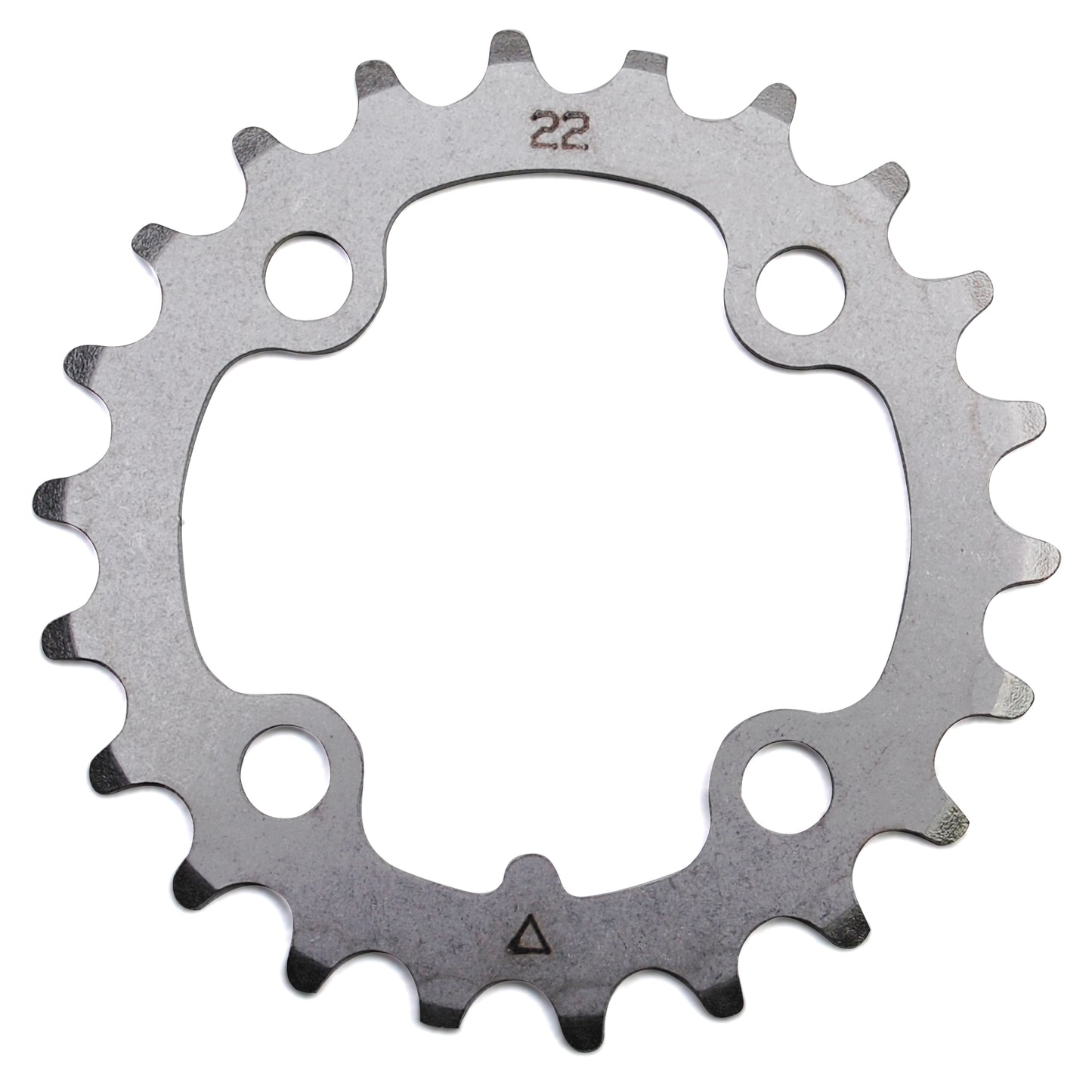 Plateau VTT 4 bras Stronglight D64 triple int22 acier 8-9V