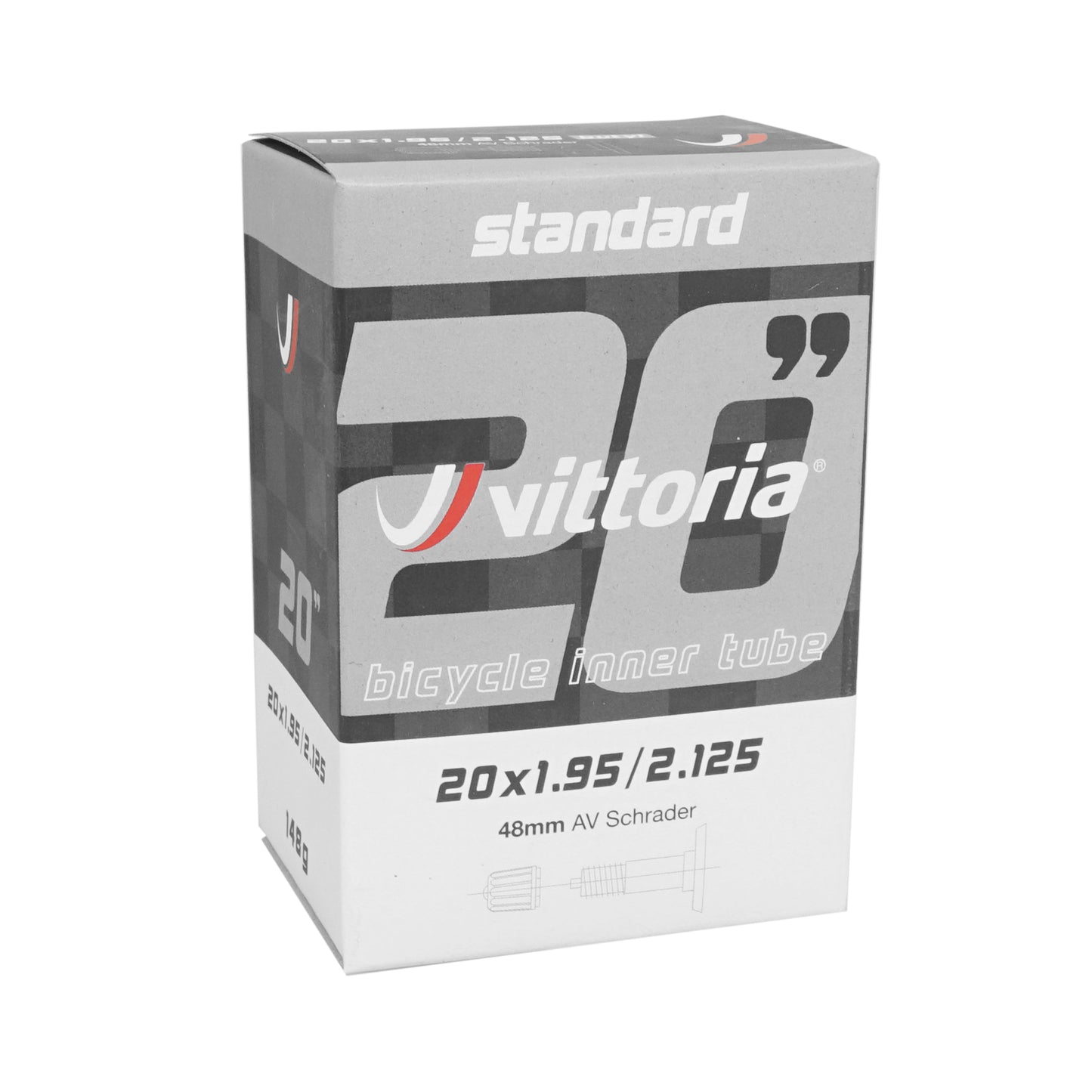 Chambre à air vélo 20 x 1.90-2.125 Vittoria valve standard