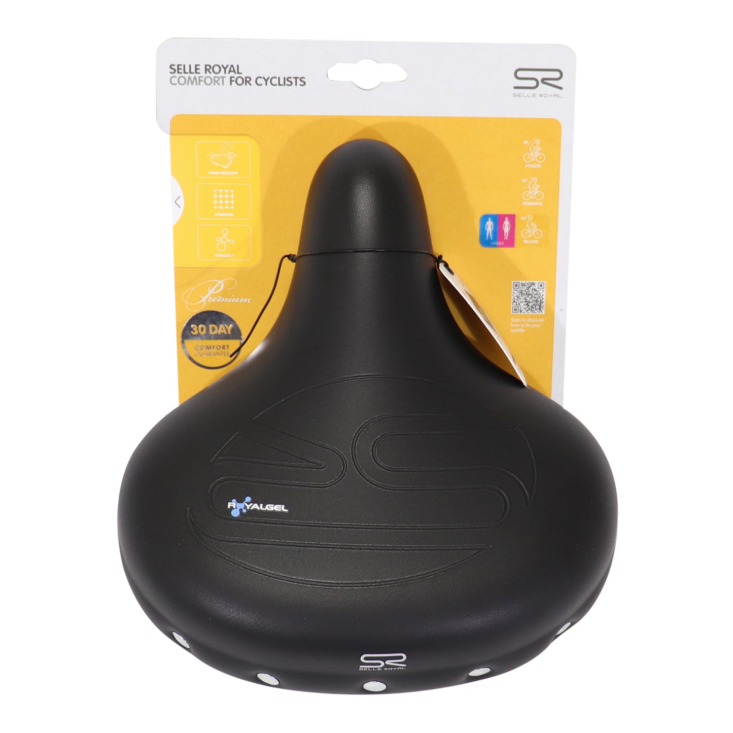 Selle Royal City Drifter Strengtex gel noire 270x245