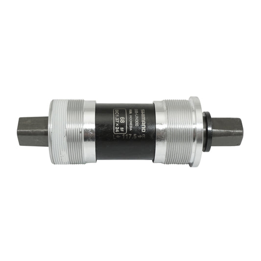 Boîtier pédalier Shimano carré un300 117mm (boîte de 68) filetage anglais - bsc - 1,37x24