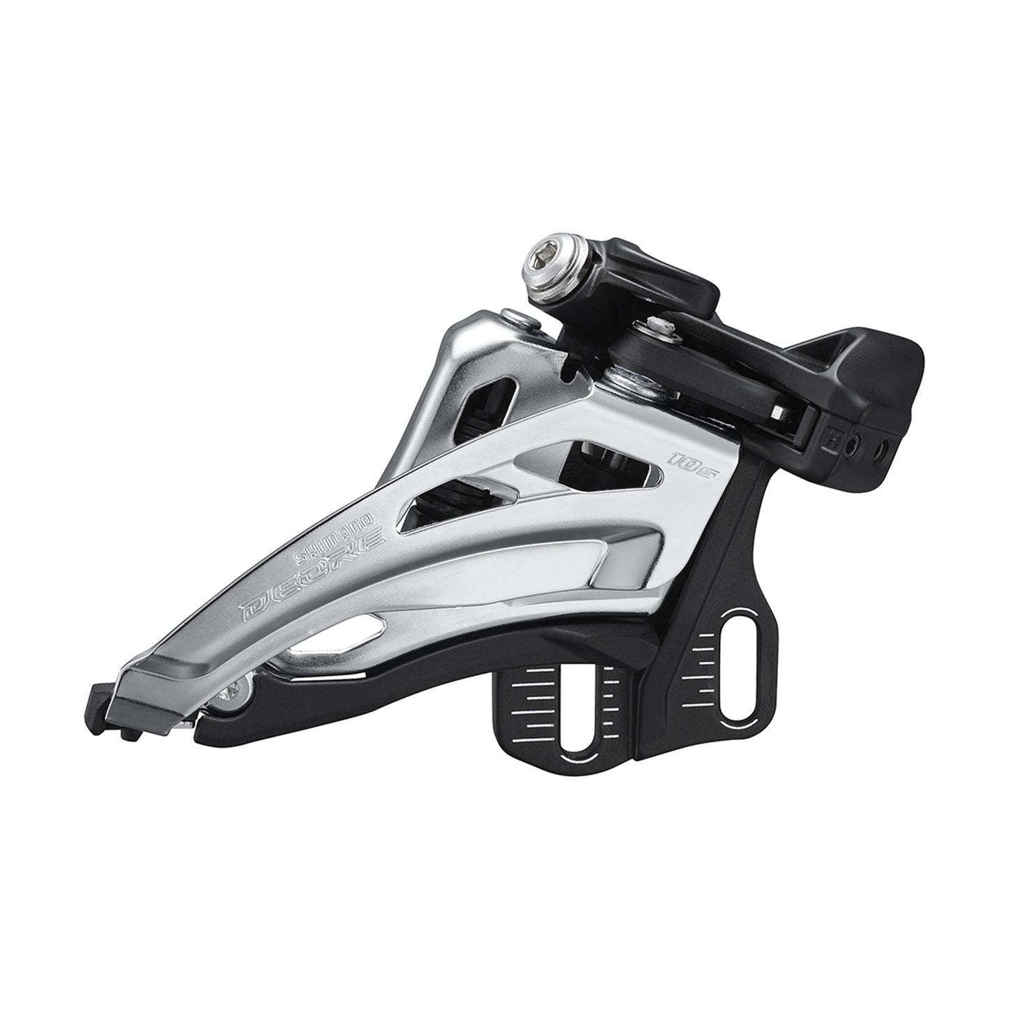 Dérailleur VTT avant Shimano deore m4100 2x10 montage sur boitier tirage avant