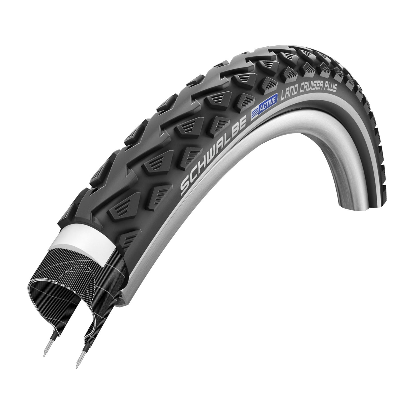 Pneu VTC Cross 700 X 40 (28-29 x 1,60) Schwalbe Land Cruiser Noir TR (42-622)