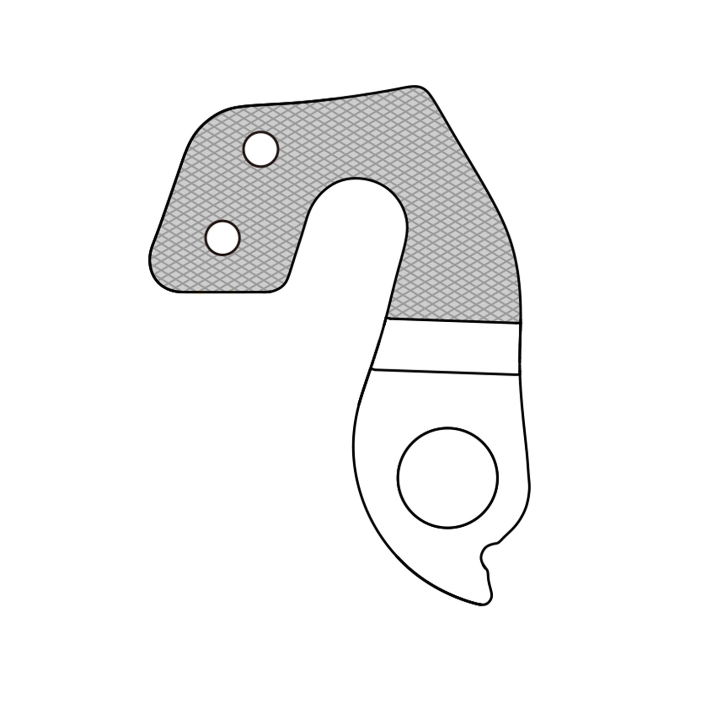 Marwi aluminum derailleur hanger for BH GH-262