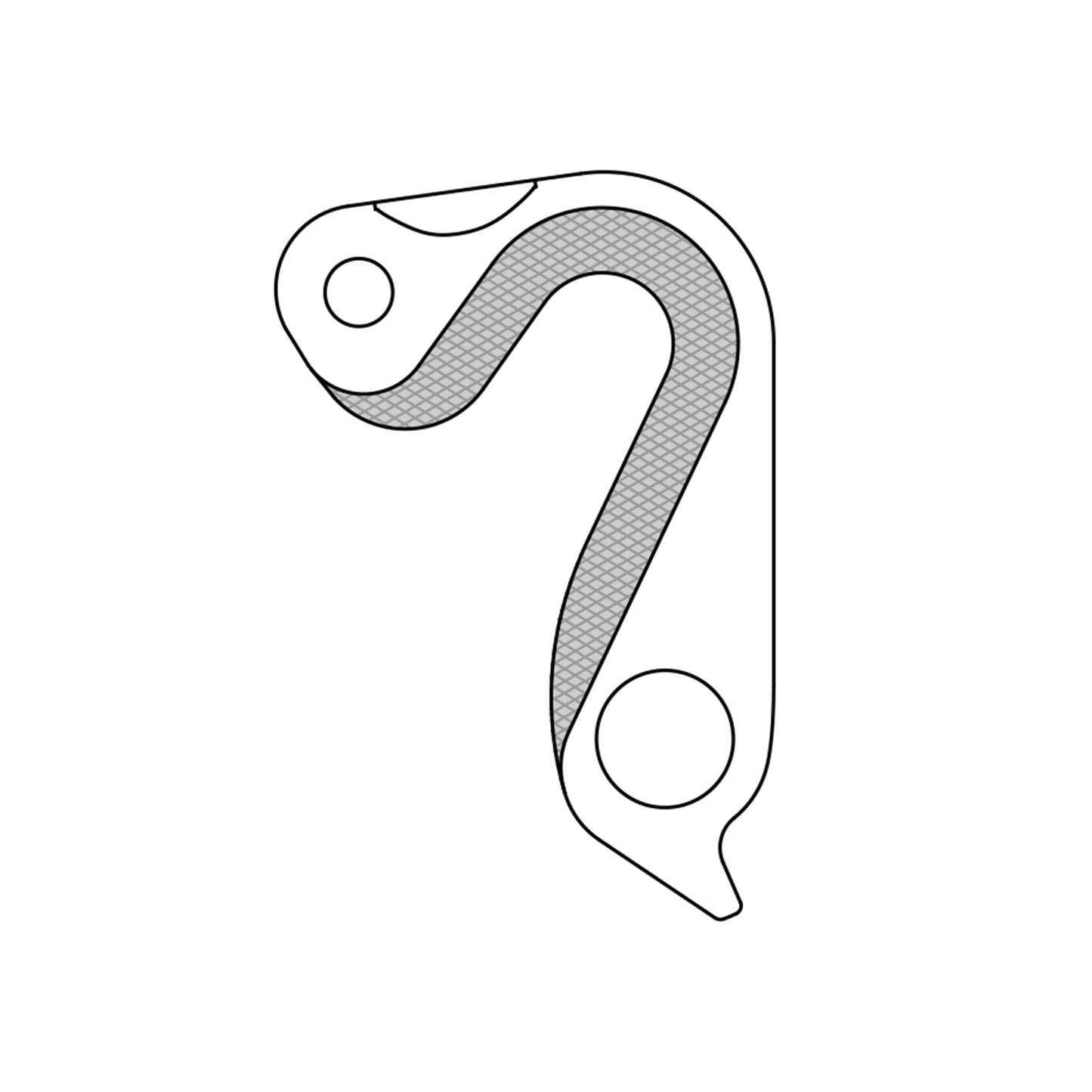 Marwi aluminum derailleur hanger for Specialized GH-294