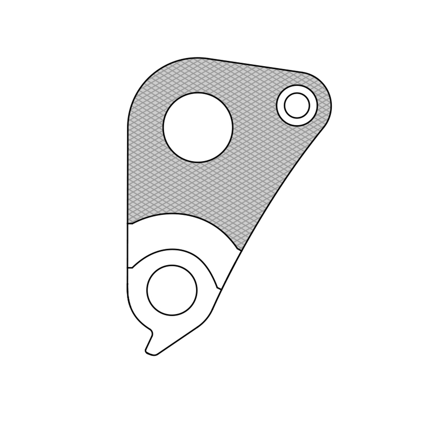 Marwi GH-302 aluminum derailleur hanger for Specialized