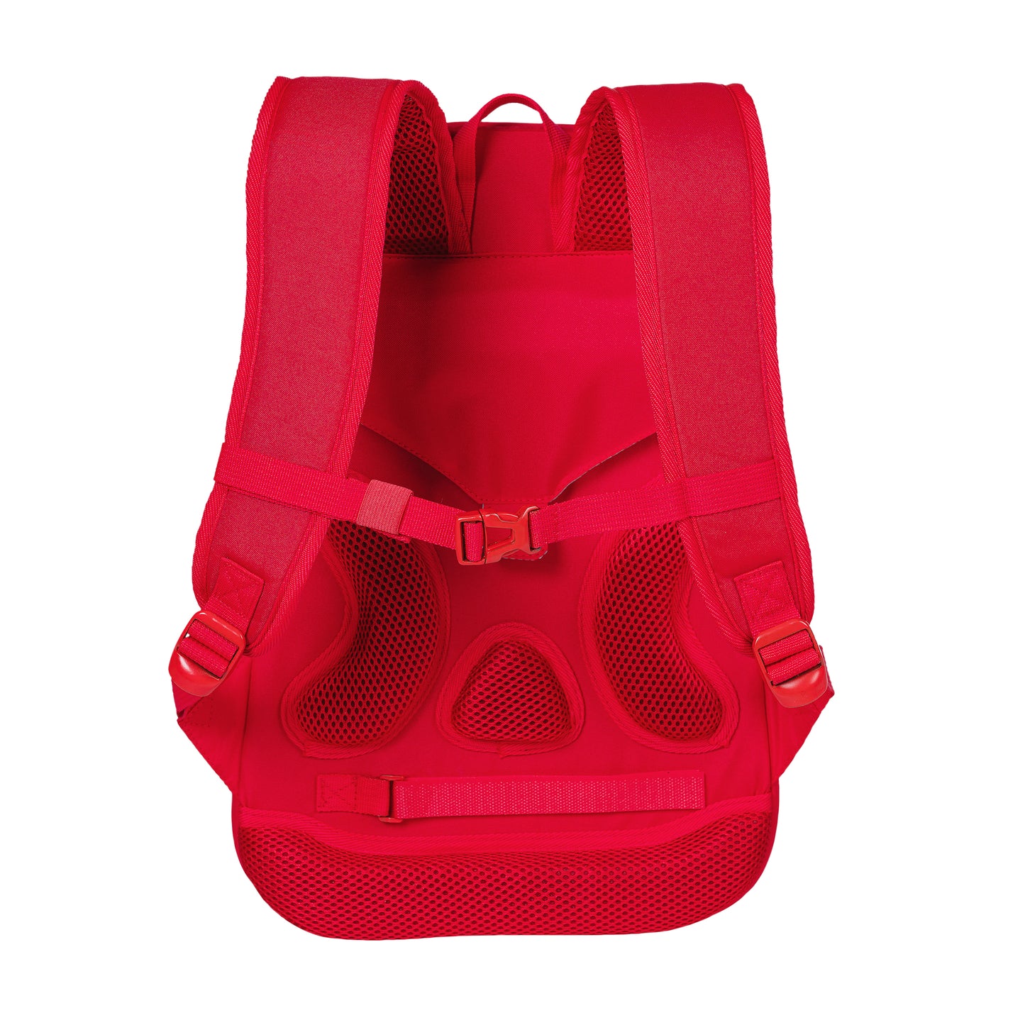 Sacoche arrière vélo latérale sac à dos Basil flex backpack rouge 17l fixation hook sur porte bagage