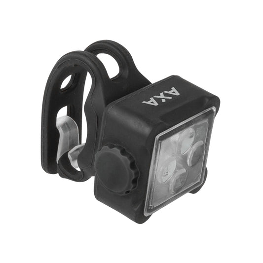 Eclairage vélo usb kit AXA nite line 44 noir avant/arrière - visible à 600m