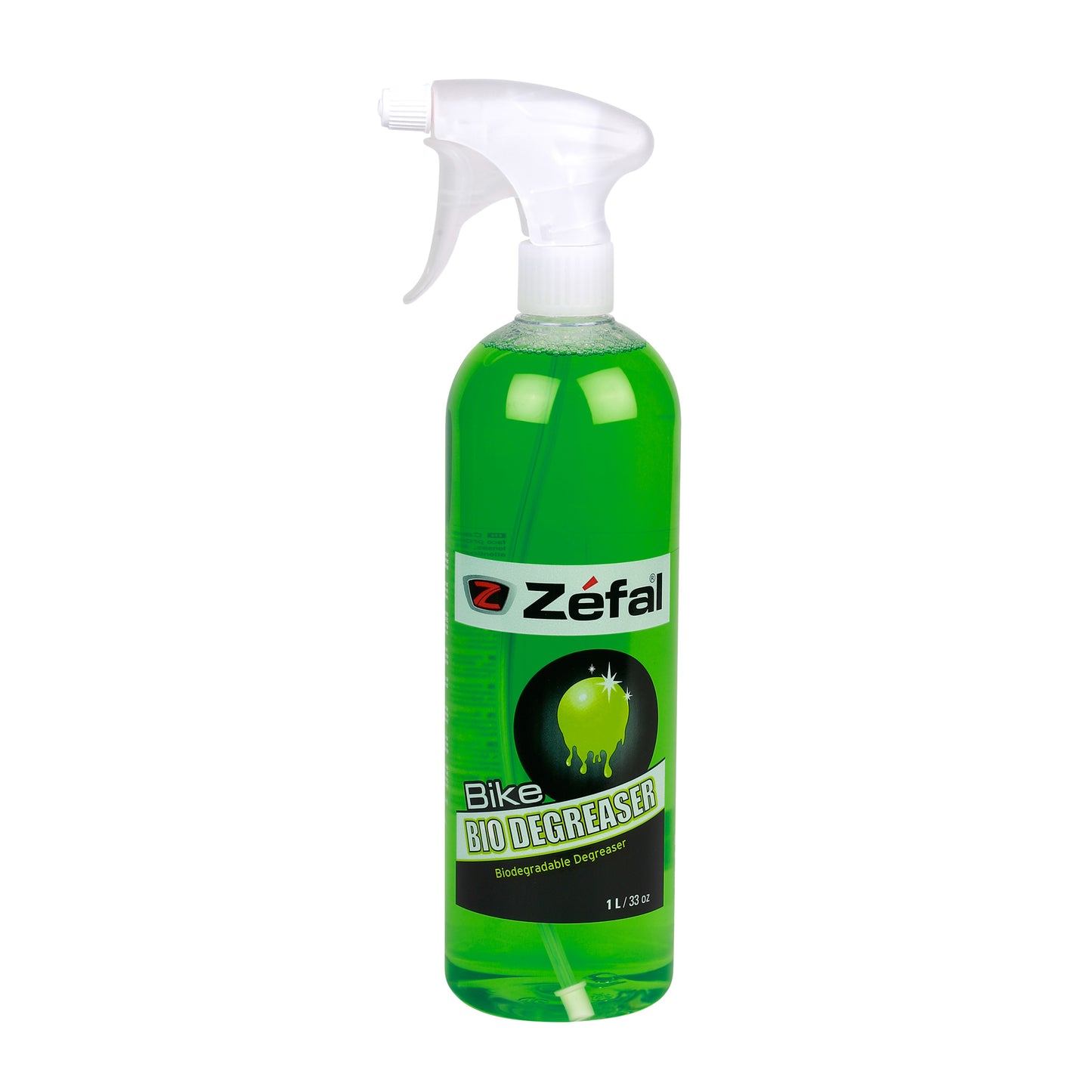 Dégraissant vélo Zéfal chaîne et dérailleur bio dégraissant (pulvérisateur/vaporisateur 1l)