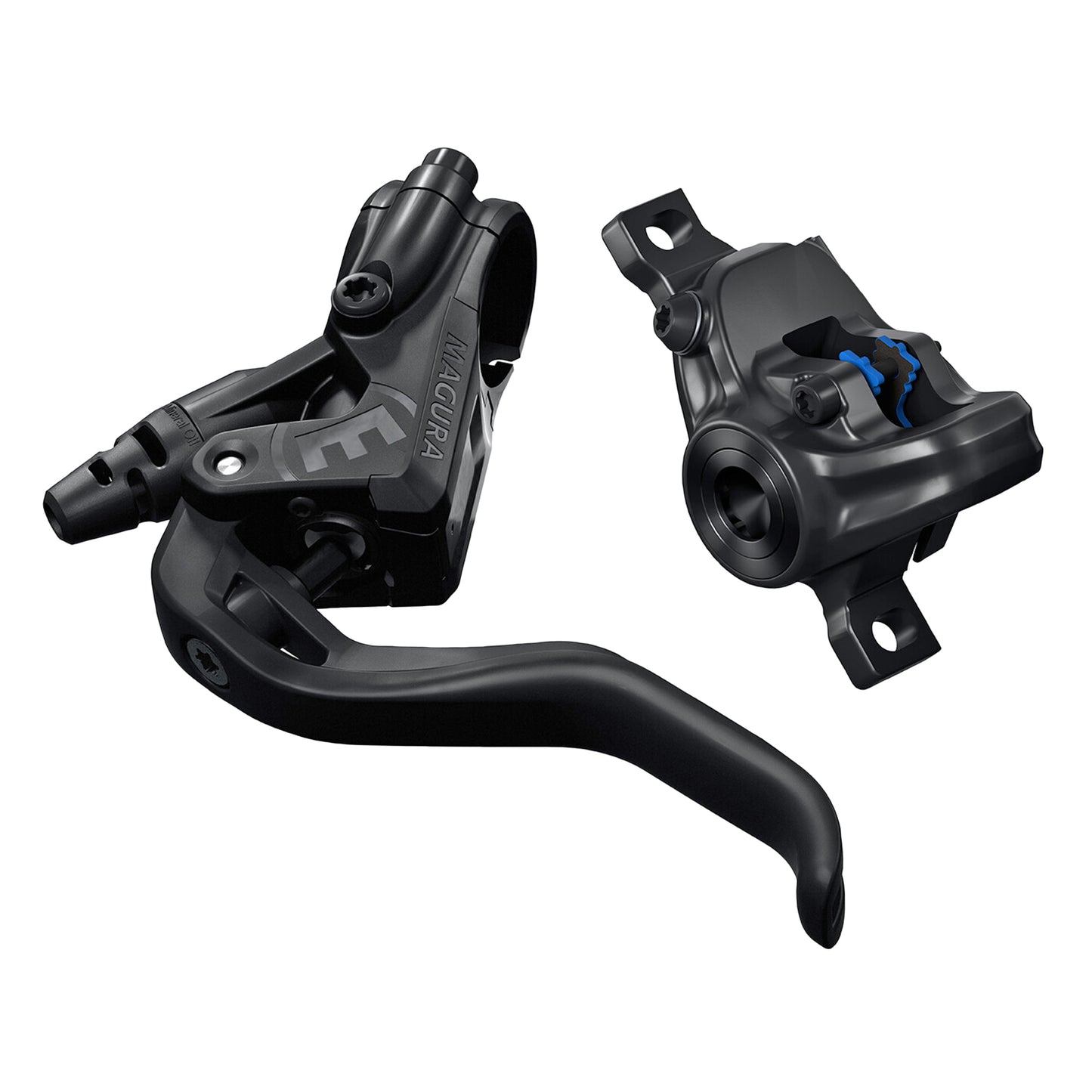 Frein à disque VTT hydraulique Magura MT sport noir 2doigts durite 2200mm (kit)