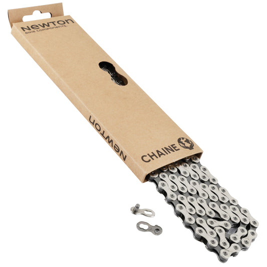 KMC x8 Newton 7-8 Speed E-Bike Chain Silver 138 Links Shimano and Sram Compatible