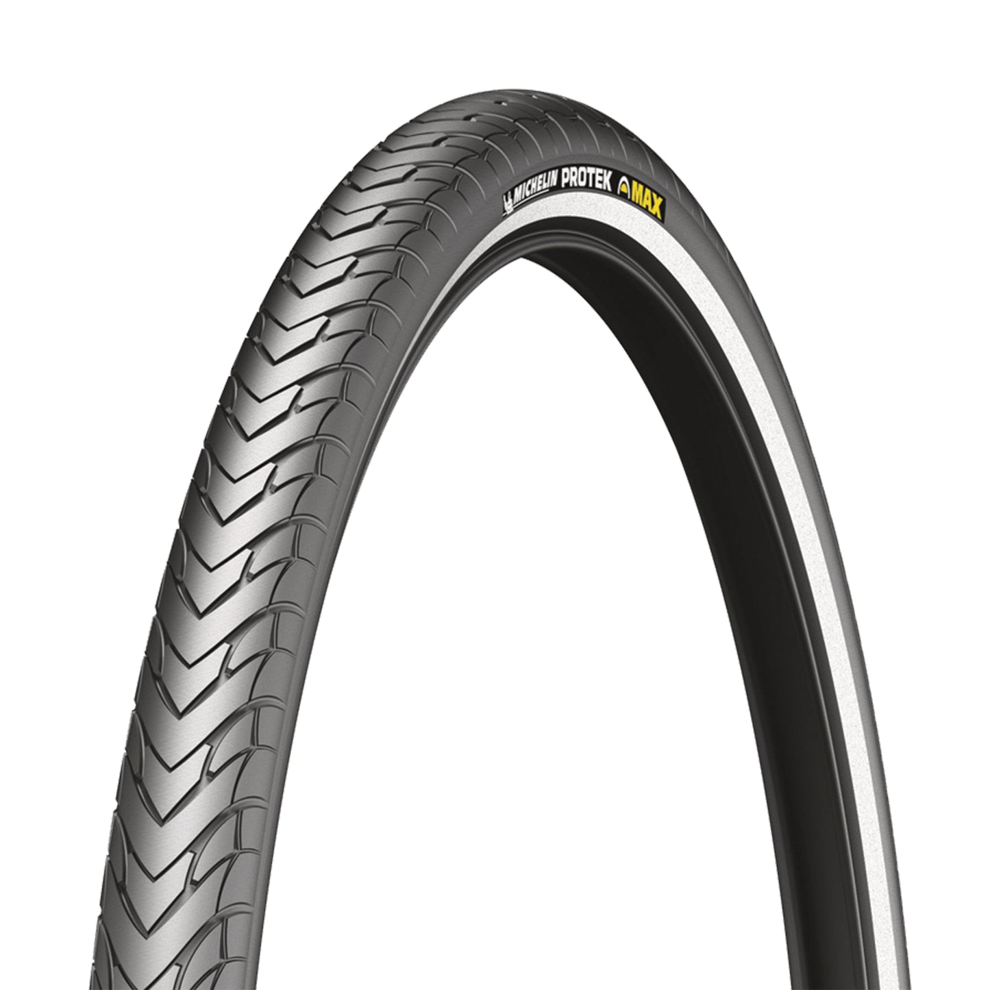 Pneu VTT Urbain 26 X 2.20 Michelin Protek Max Renfort 5mm Noir TR (56-559) flanc Reflex Compatible VAE
