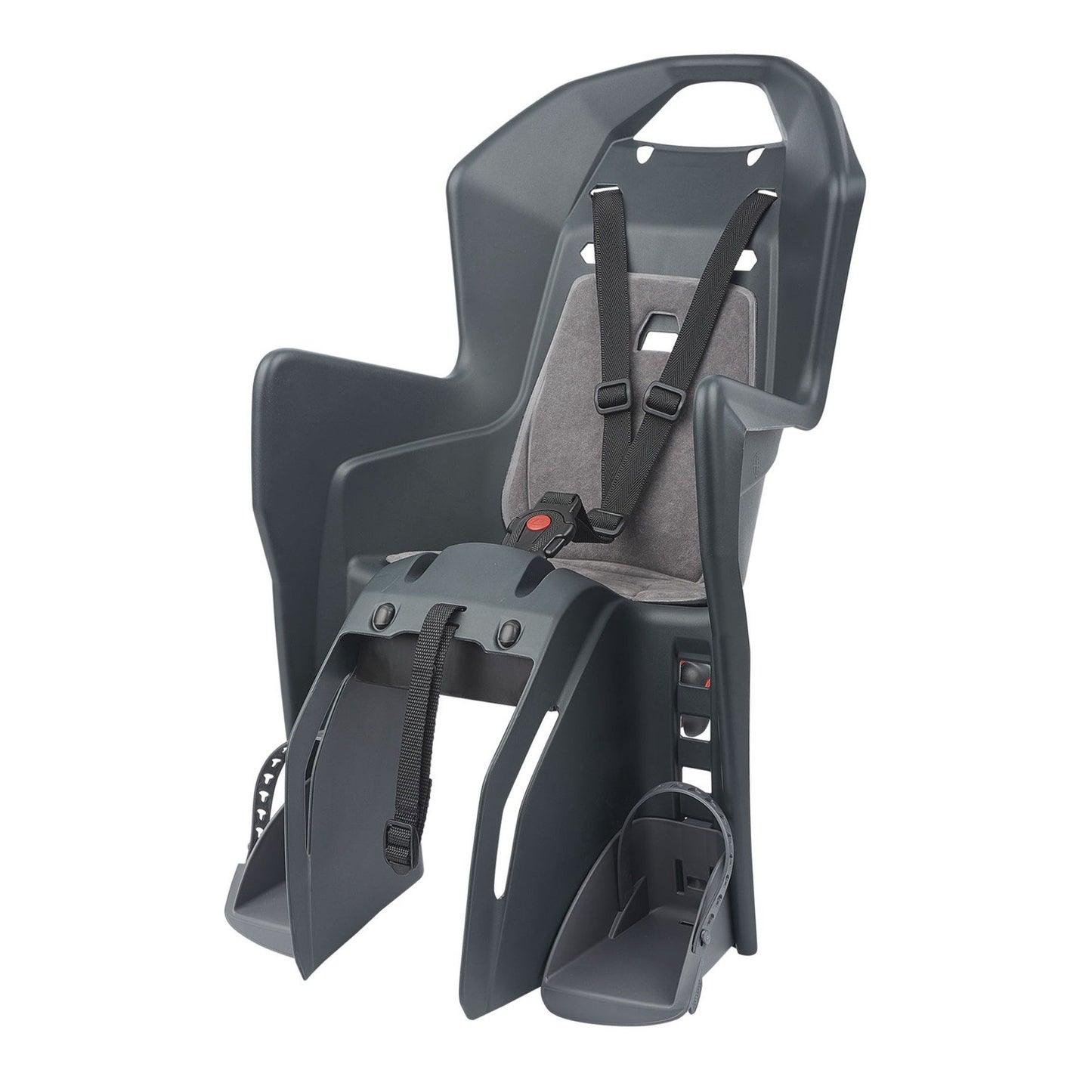 Polisport Koolah Rack Mounted Rear Child Seat Grey