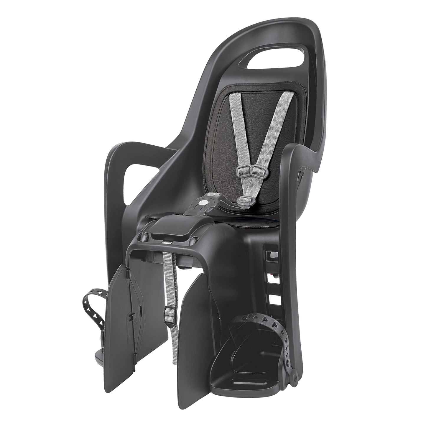 Polisport Groovy Rear Child Seat Black Rack Mount