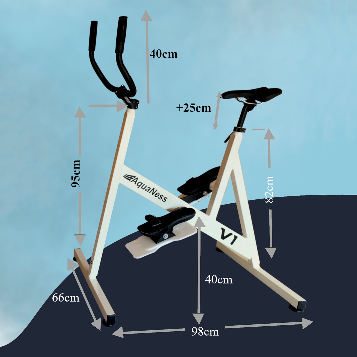 Vélo aquaness piscine v1 RMS