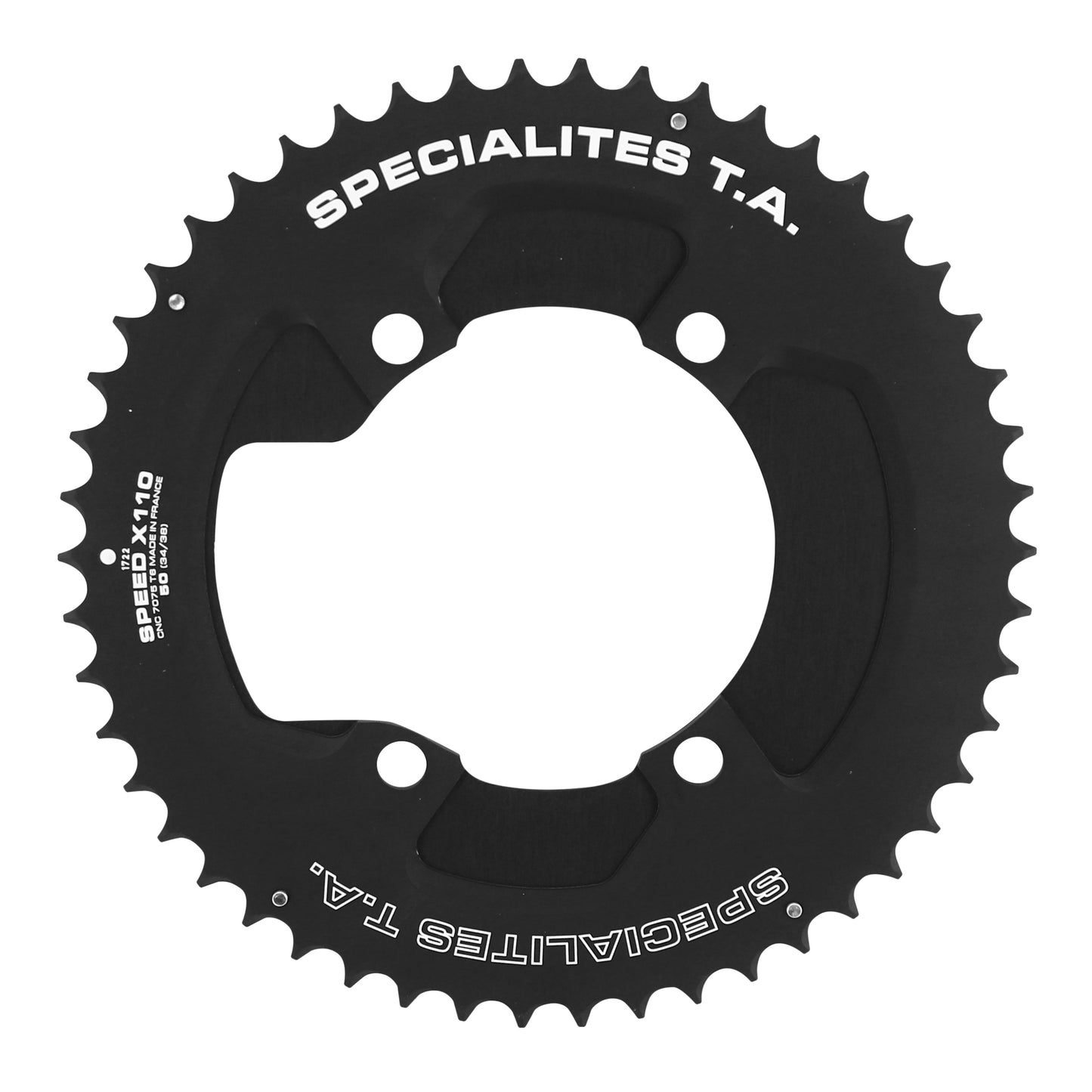 Plateau route TA Speed2 X110 aero D110 pour Ultegra 50D 11V