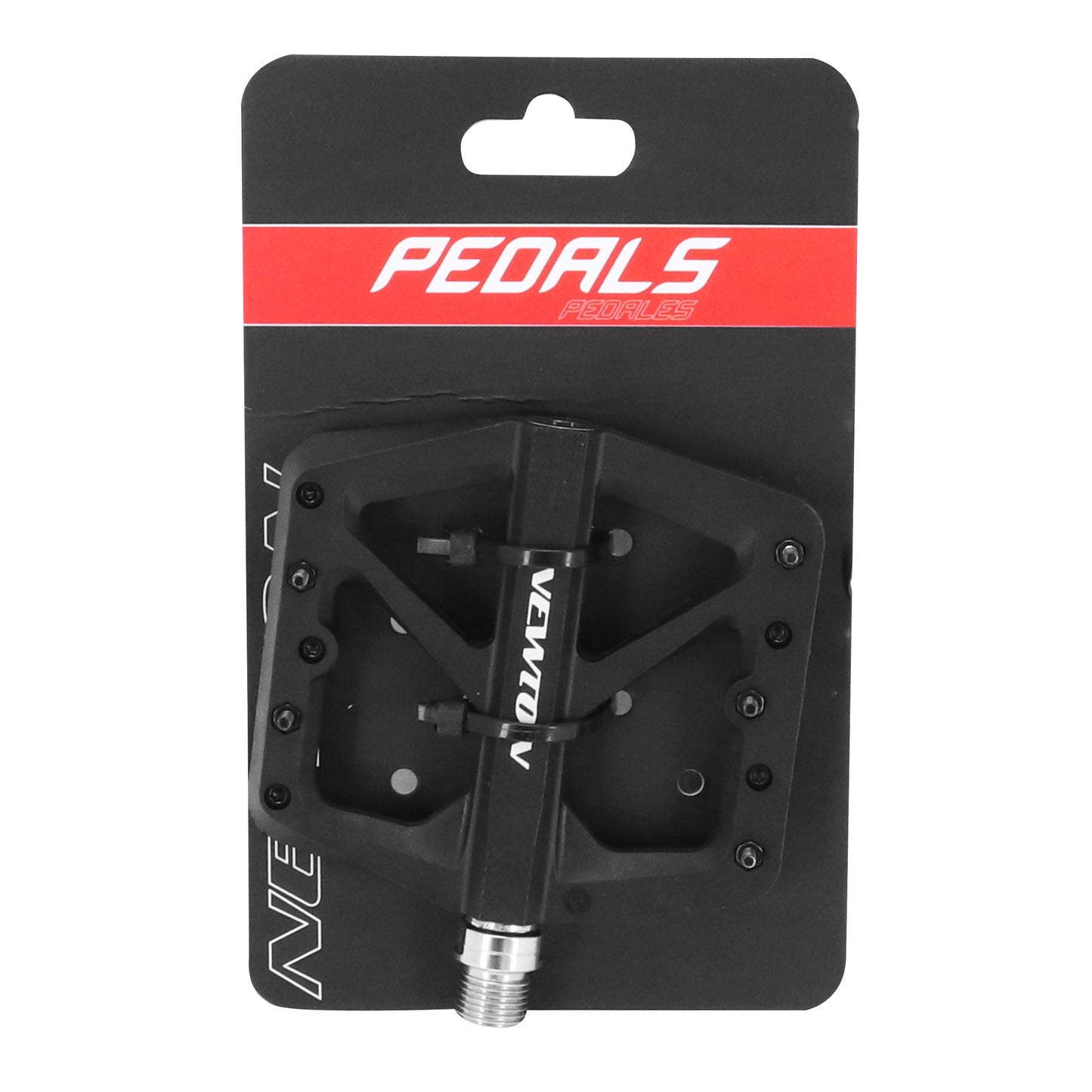 Pédale VTT BMX plateforme Newton fibre axe alu 9/16