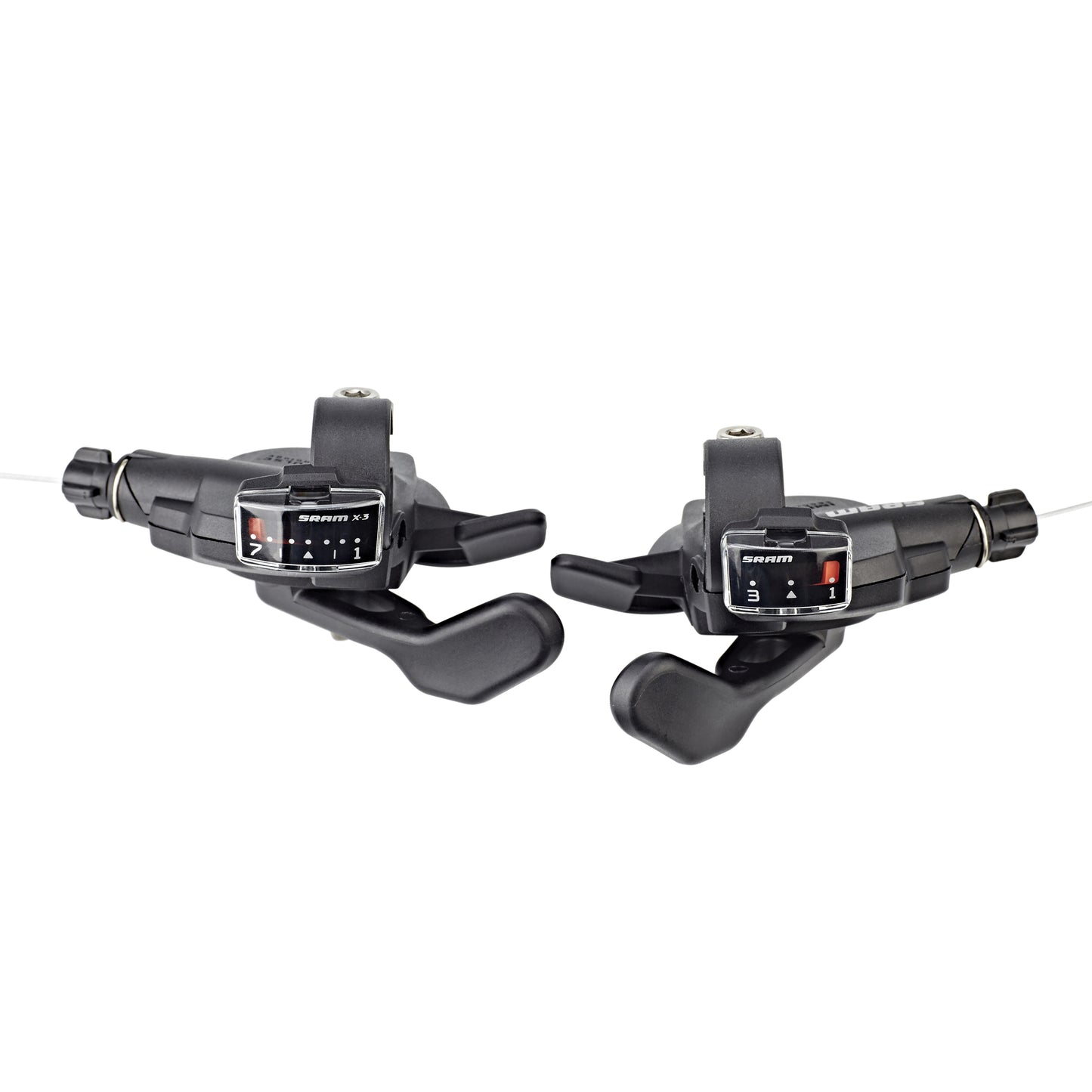 Manette VTT SRAM Trigger X3 3x7V paire