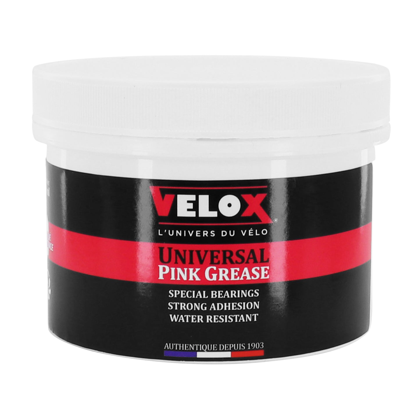Graisse vélo Velox rose pour roulements (pot 350ml)