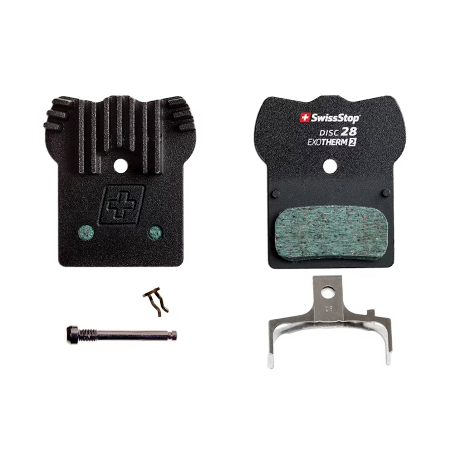 Plaquettes frein VTT SwissStop pour Shimano XT XTR SLX Disc28 Exotherm
