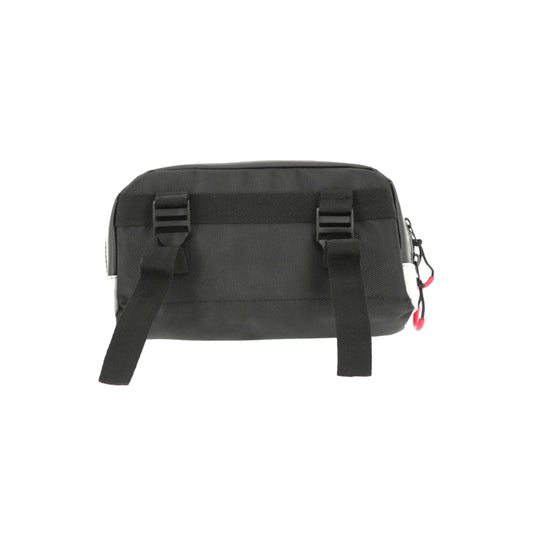 Hapo.g Handlebar bag, black, with Velcro fasteners, 2L, L25 x W13.5 x H10