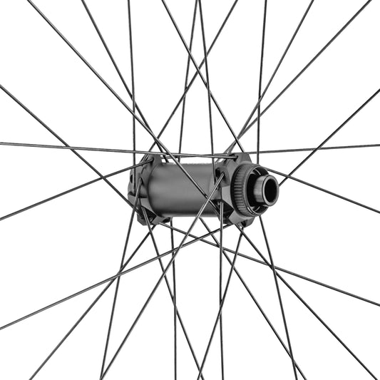Roue VTT disque 29" DT Swiss H1900 Boost tubeless ready VAE centerlock avant noir axe traversant 15-110 jante 30C résisté poids 150kgs compatible enduro